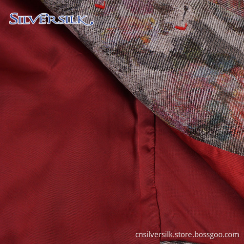 Classic Floral Waistcoat Western Polyester Suit Vest